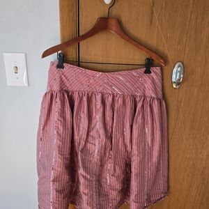 American Eagle, Striped Pink Skirt Size 12